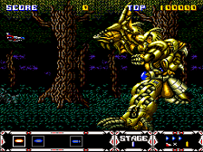 thunder spirits first level boss on snes